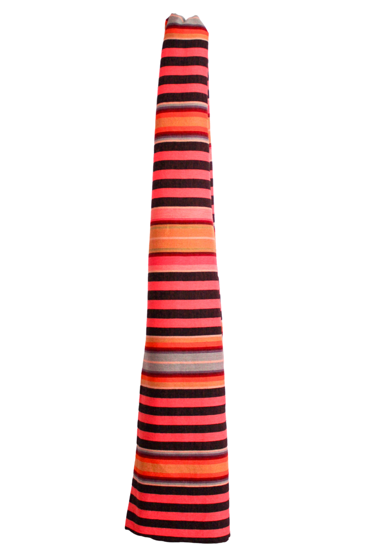 Desert Shawl - Charcoal Stripe