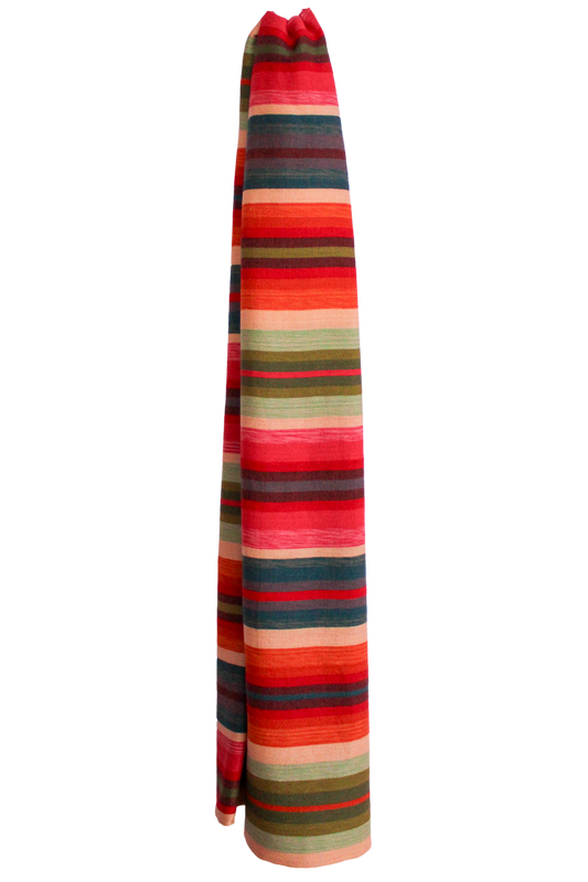 Desert Shawl - Green Stripe