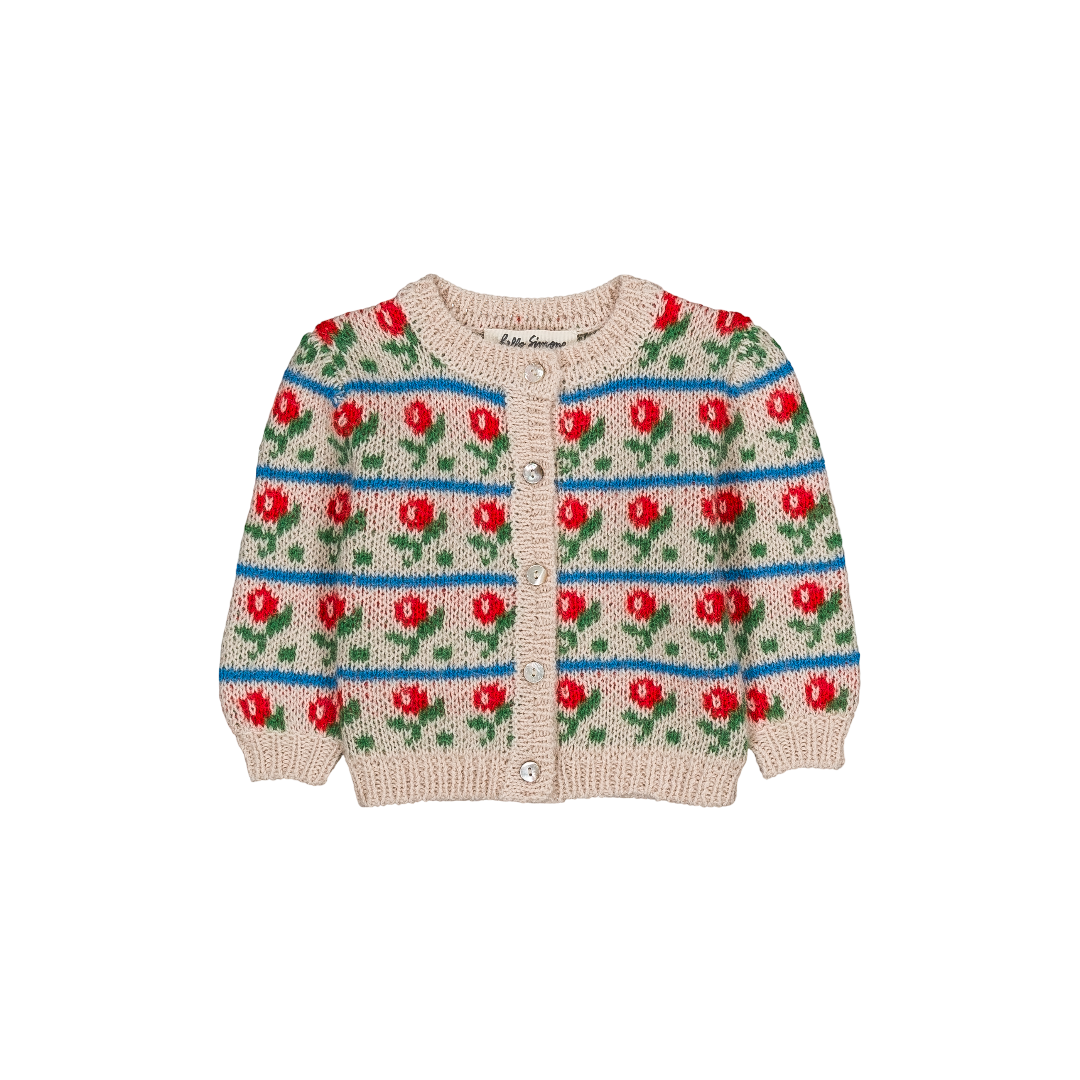 Jeannette Baby Cardigan - Rosie
