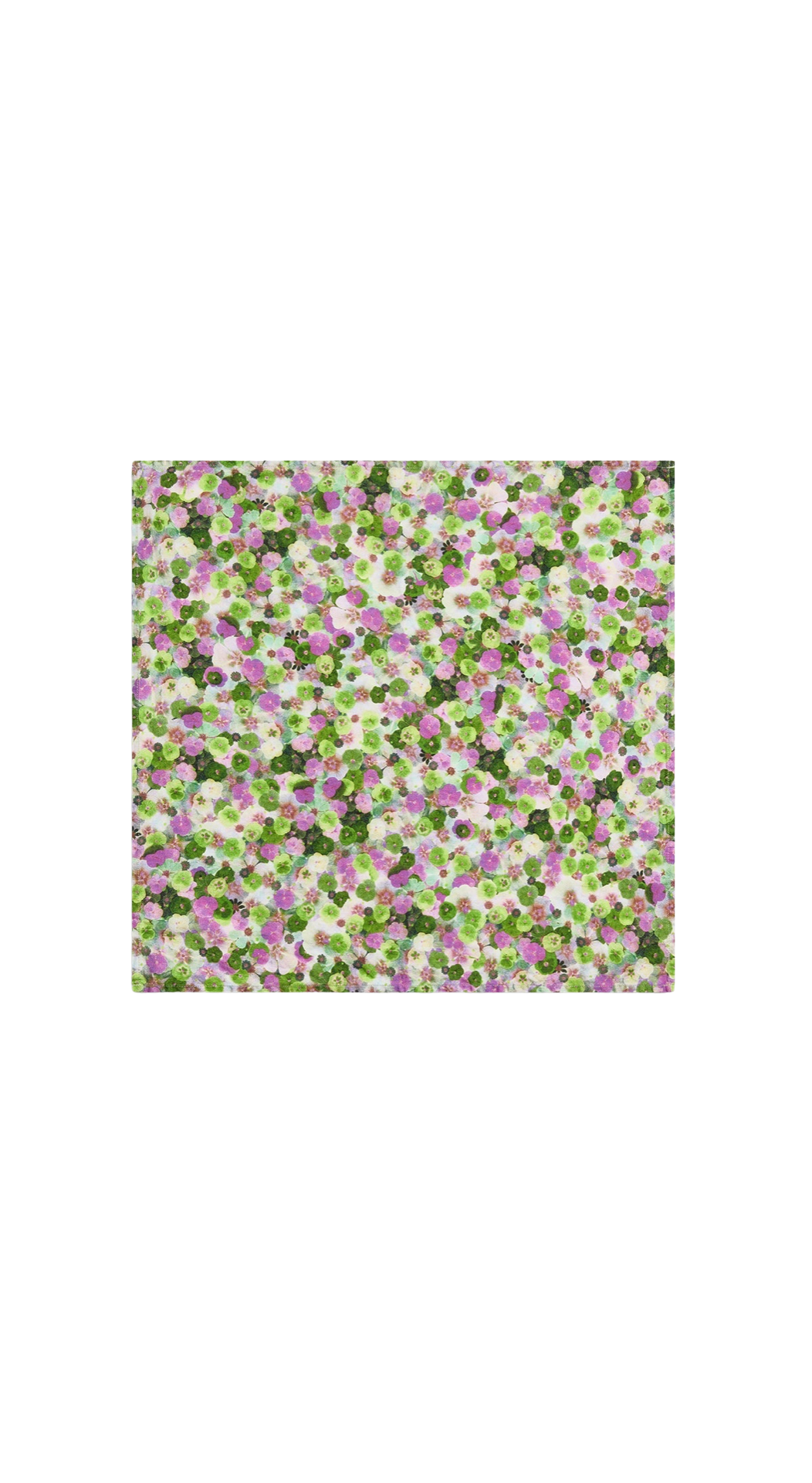 Le Marché aux Fleurs Floral Linen Napkin