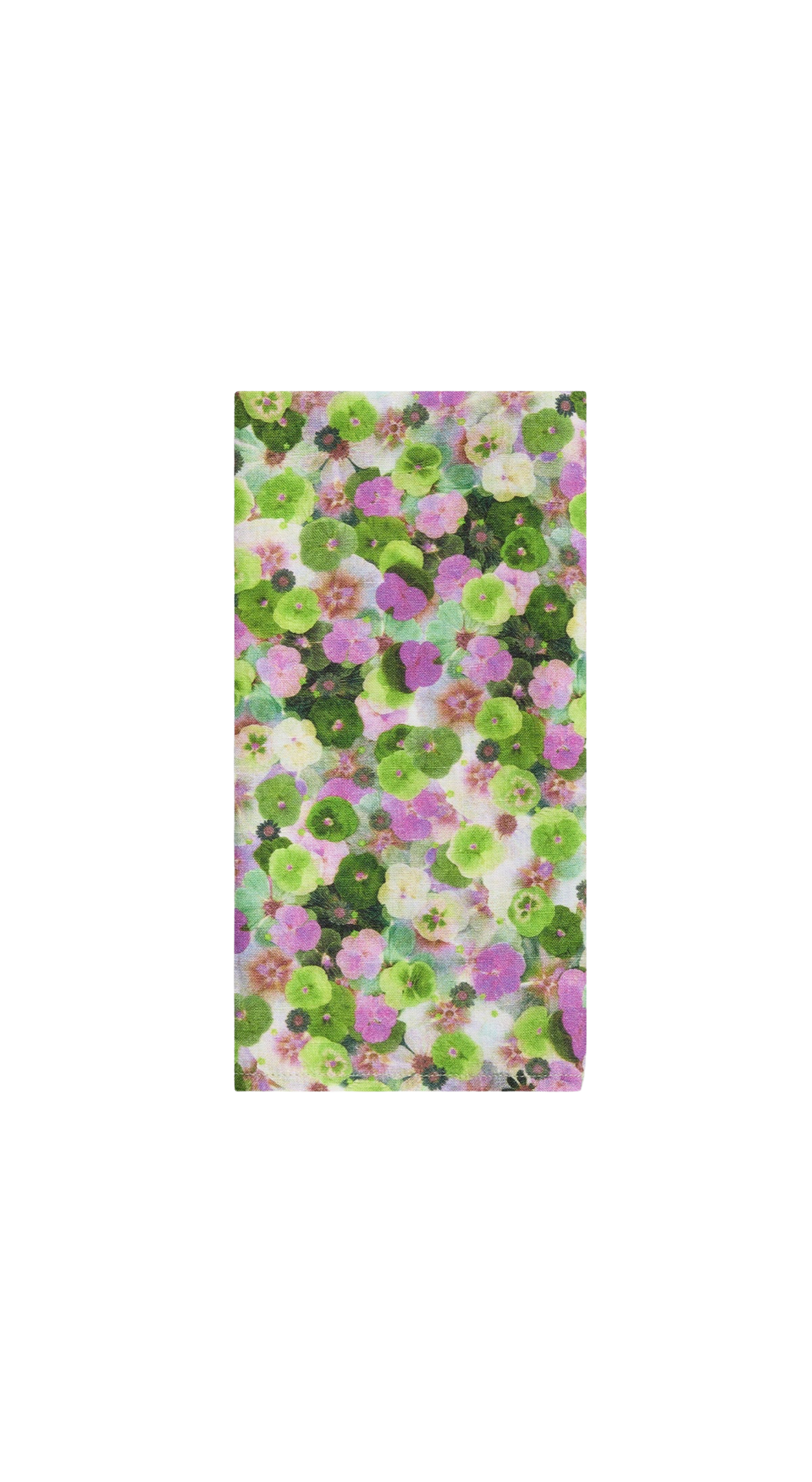 Le Marché aux Fleurs Floral Linen Napkin