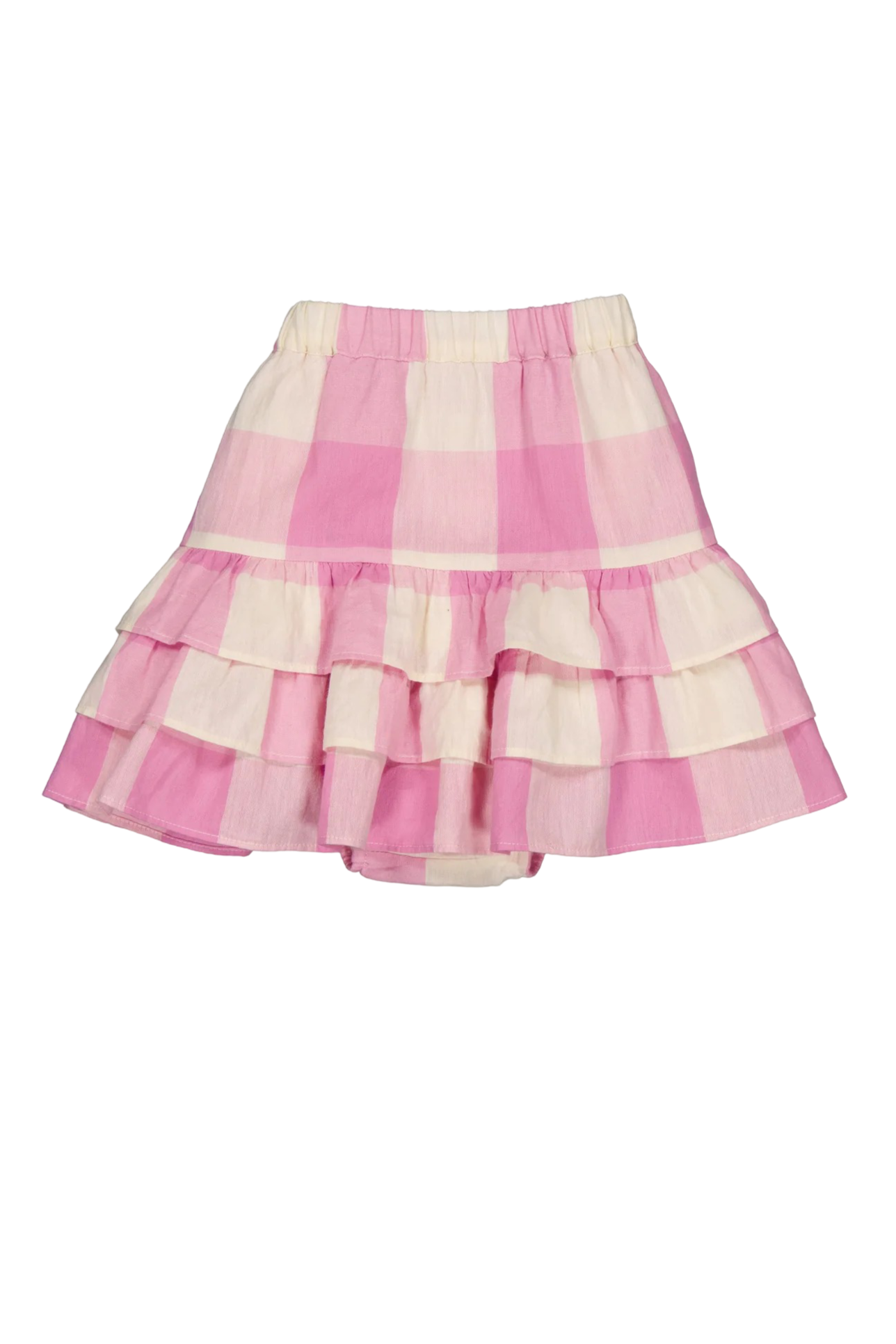 Lea Skirt - Check Lila