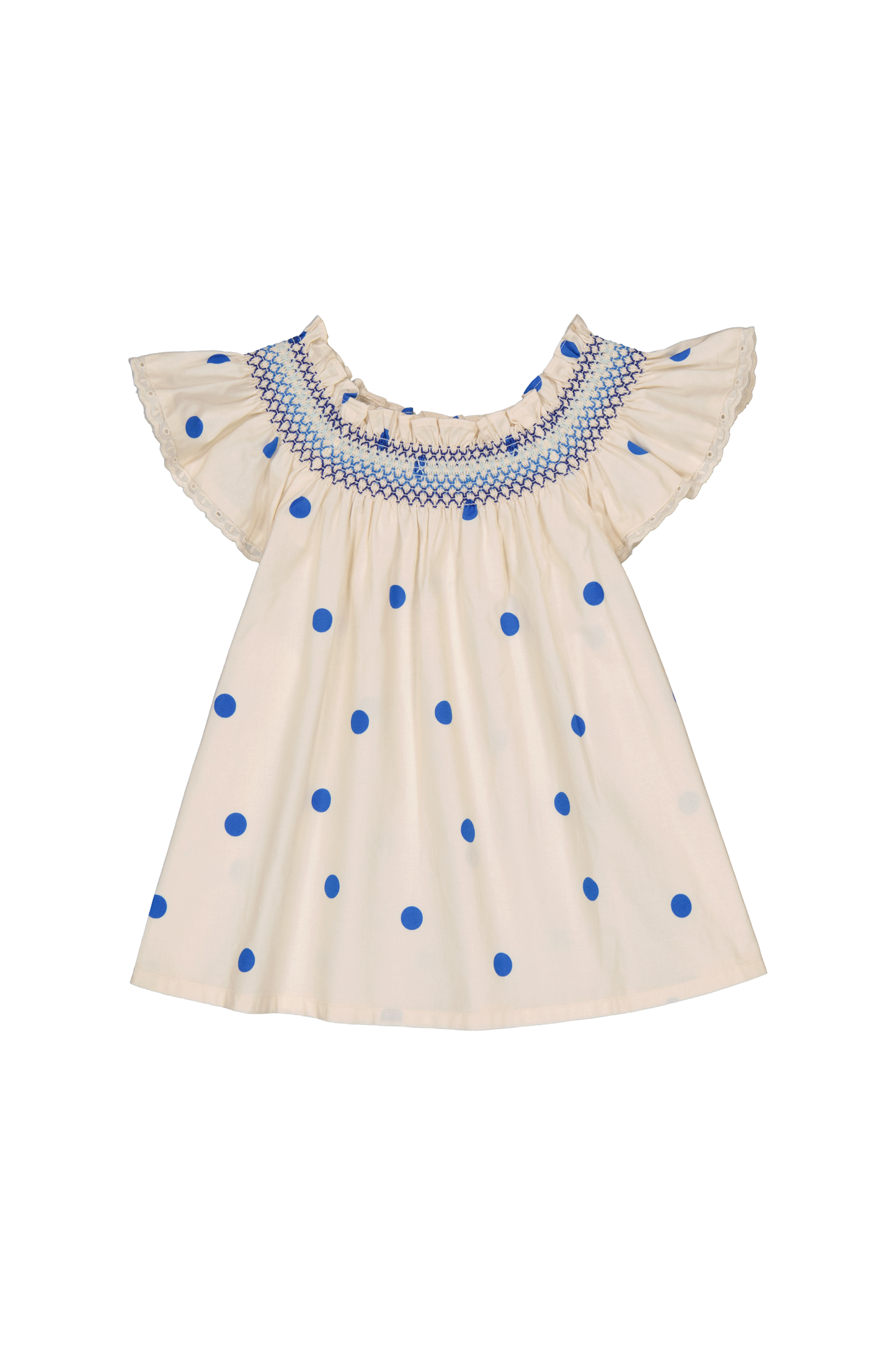Livia Blouse - Dots Blue