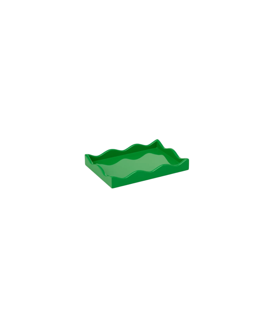 Rita Konig Belles Rives Lacquer Tray - Kermit