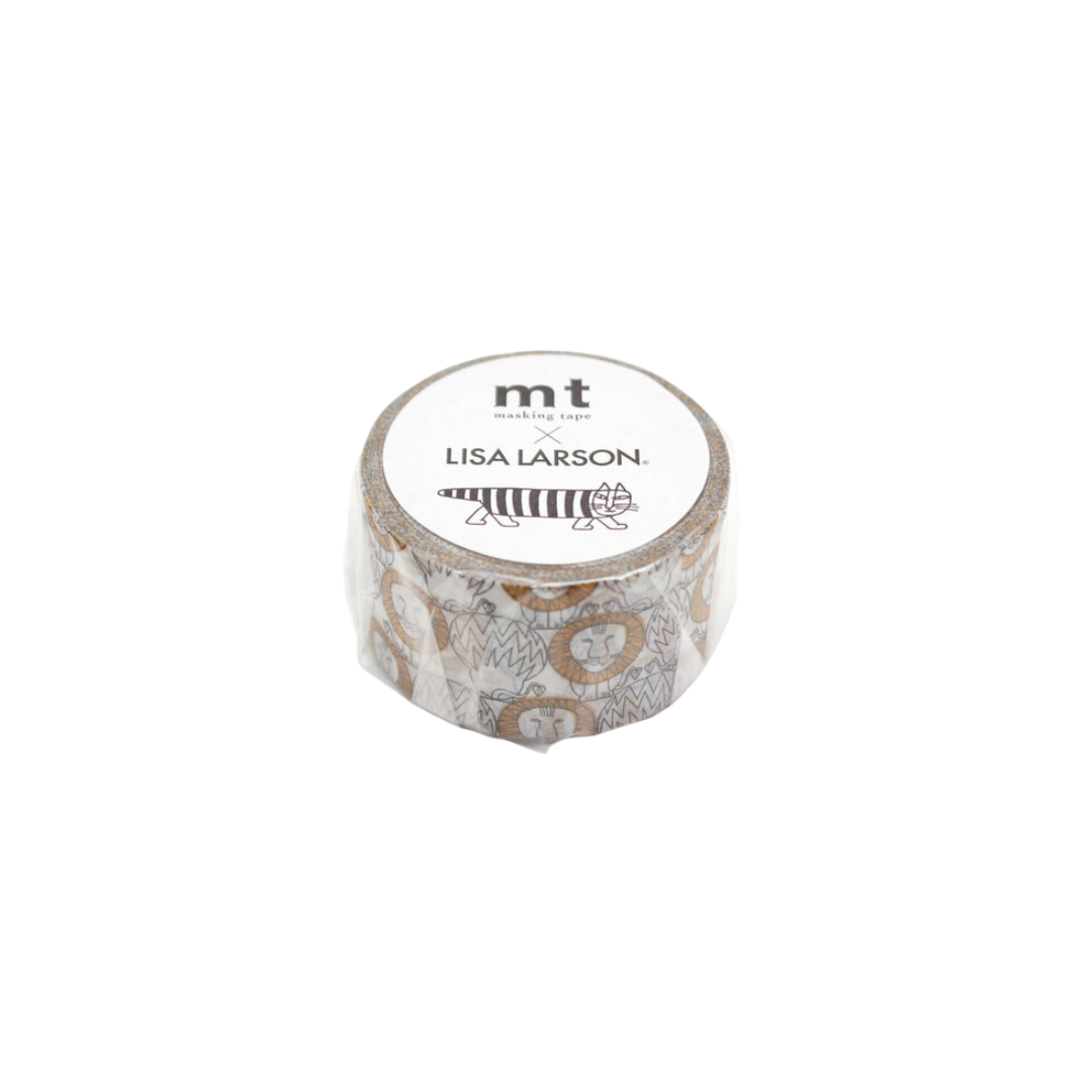 Lion Washi Tape - 25mm