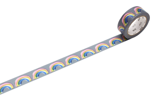 Rainbow Washi Tape - 15mm (7m)