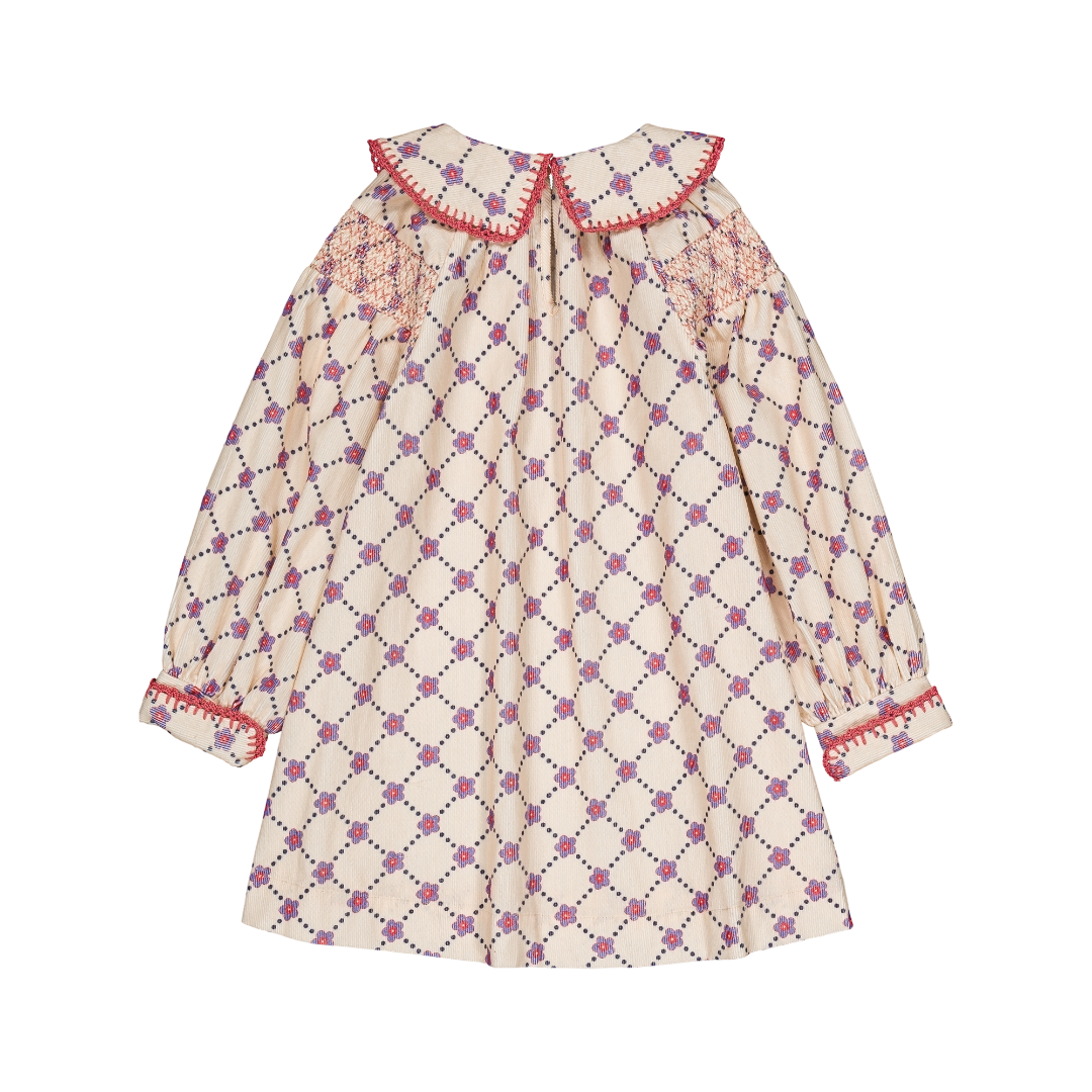 Martha Dress - Floral Check