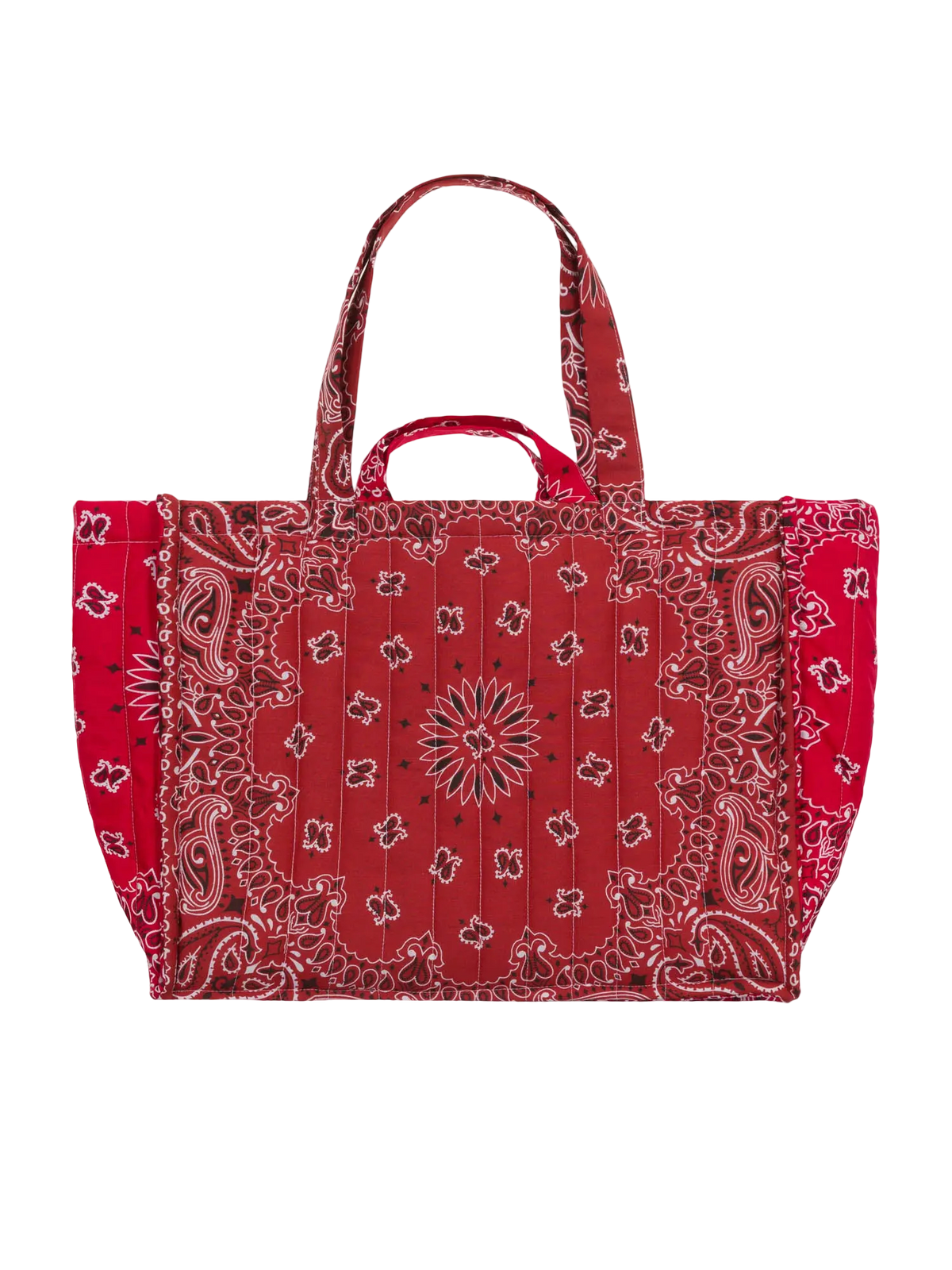 Maxi Cabas Quilted Tote Bag - Heart