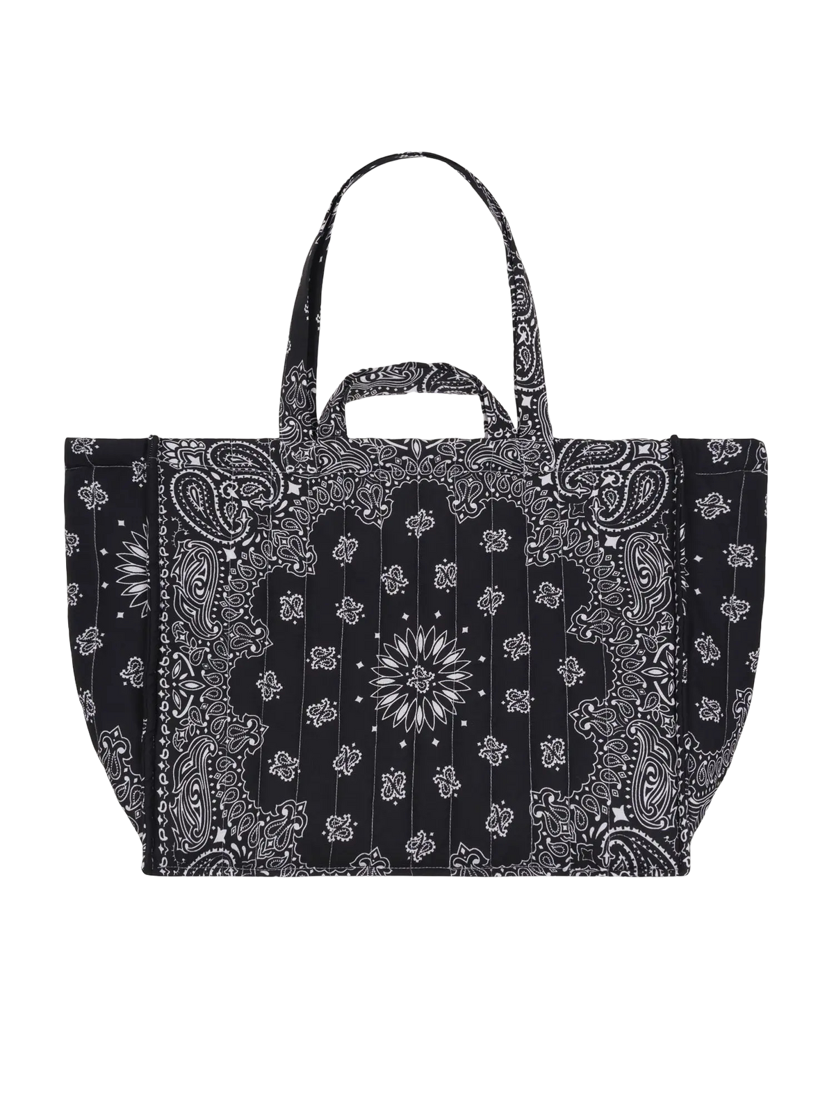 Maxi Cabas Quilted Tote Bag - Good Times Only
