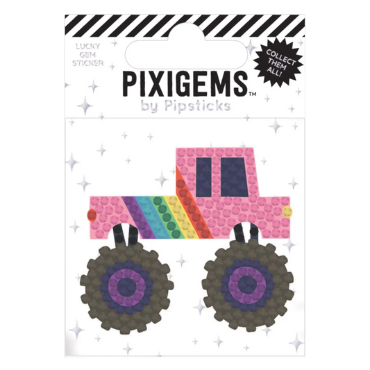 Micky Monster Truck Pixigem Sticker