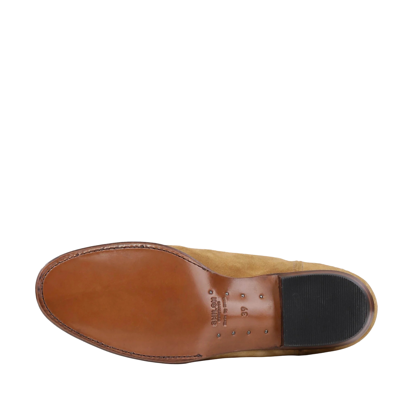 Midnight Suede Cowboy Boots - Tan