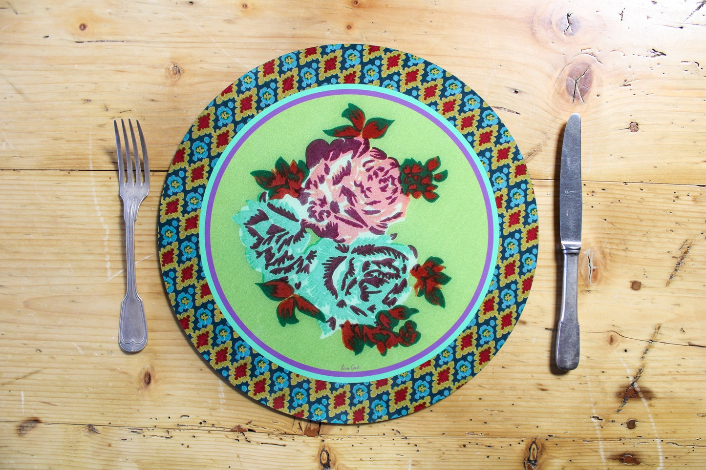 Naga Garden Placemat - Green