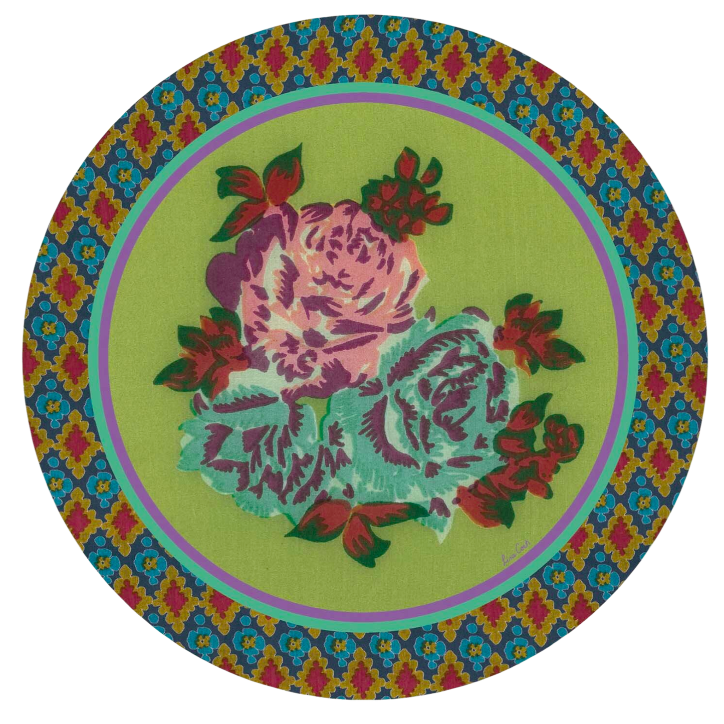 Naga Garden Placemat - Green