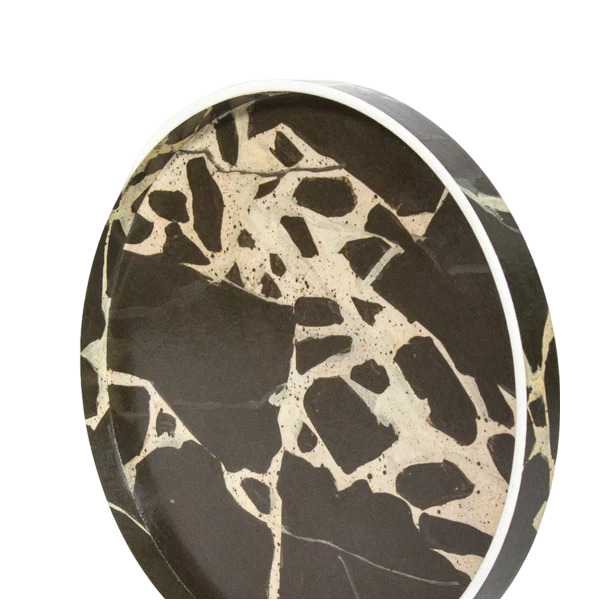 French Grand Antique Marble Tray