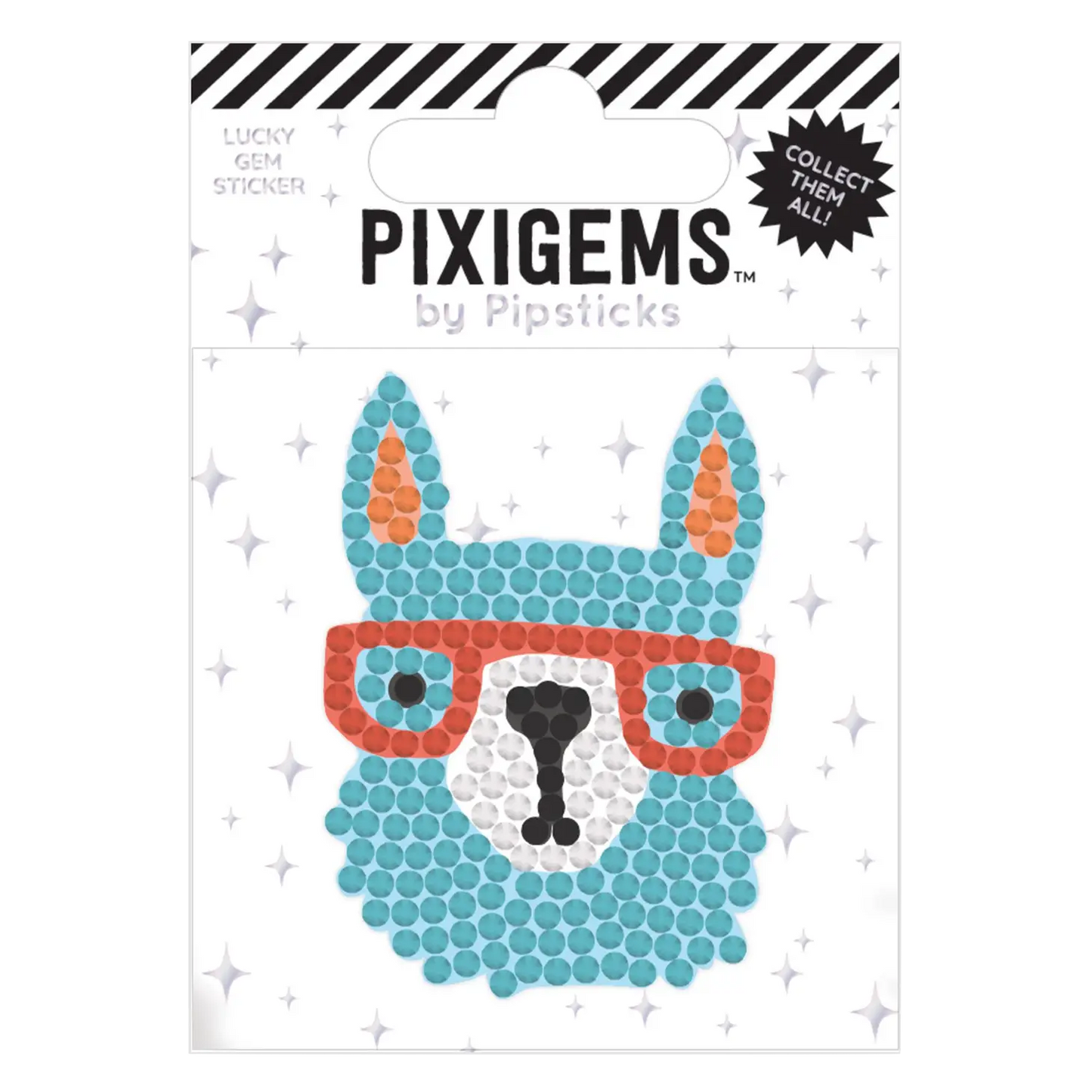 Alex Alpaca Pixigem Sticker
