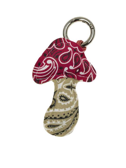 Bandana Key Chain - Mushroom