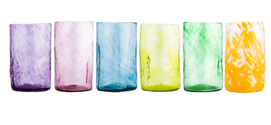Rainbow Paradise Tall Tumblers - Set of 6