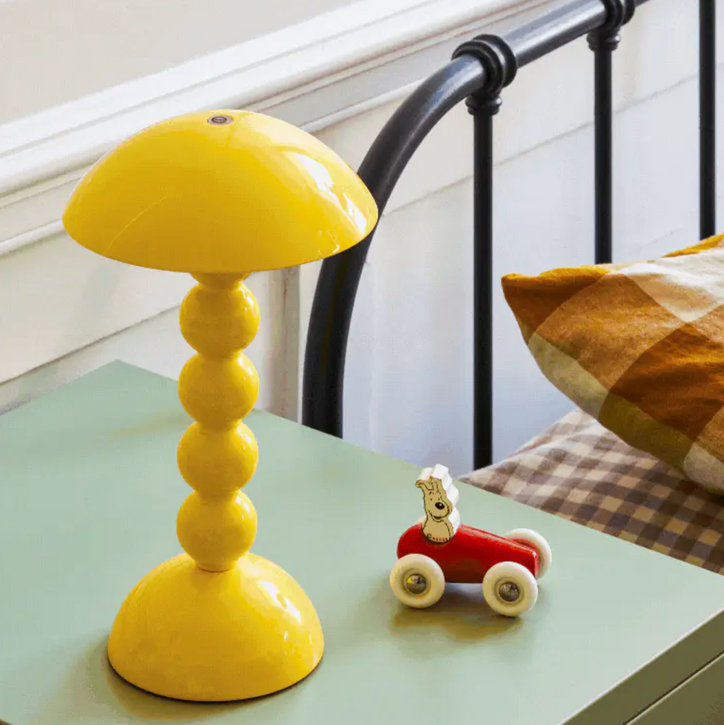 Rechargeable Bobbin Lamp - Buttercream
