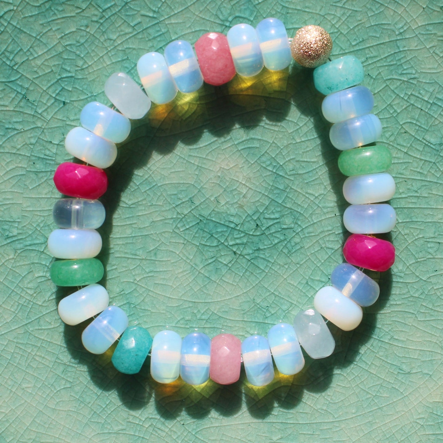 Opal Drop Bracelet