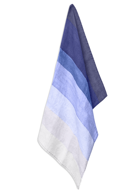 Shades of Blue Linen Napkin