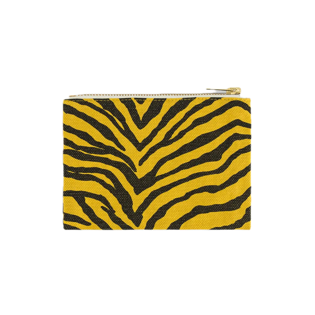 Small Zip Pouch - Zebra