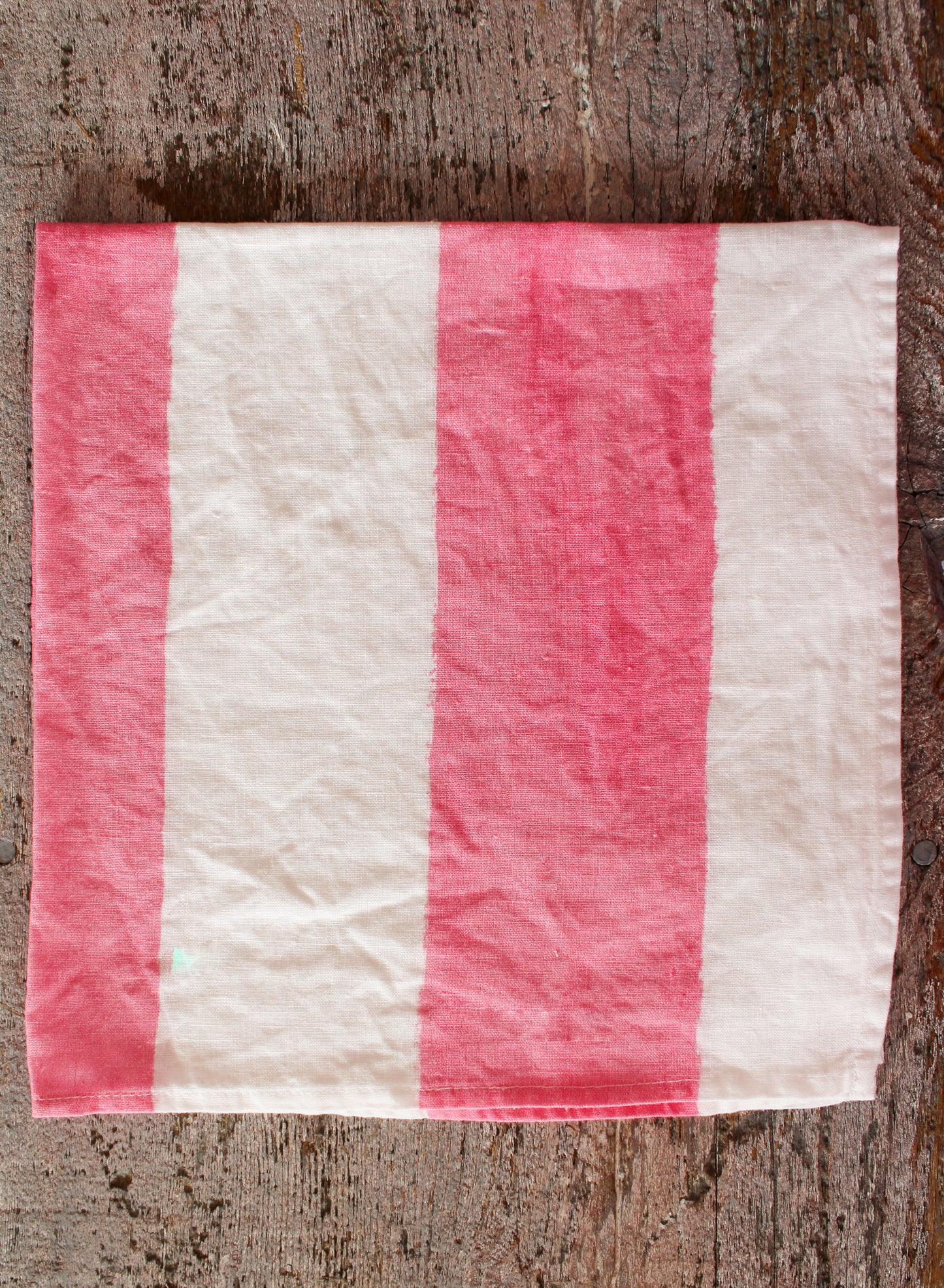Stripe Linen Napkin - Pink