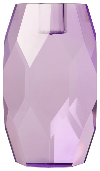 Gem Crystal Candleholder - Violet