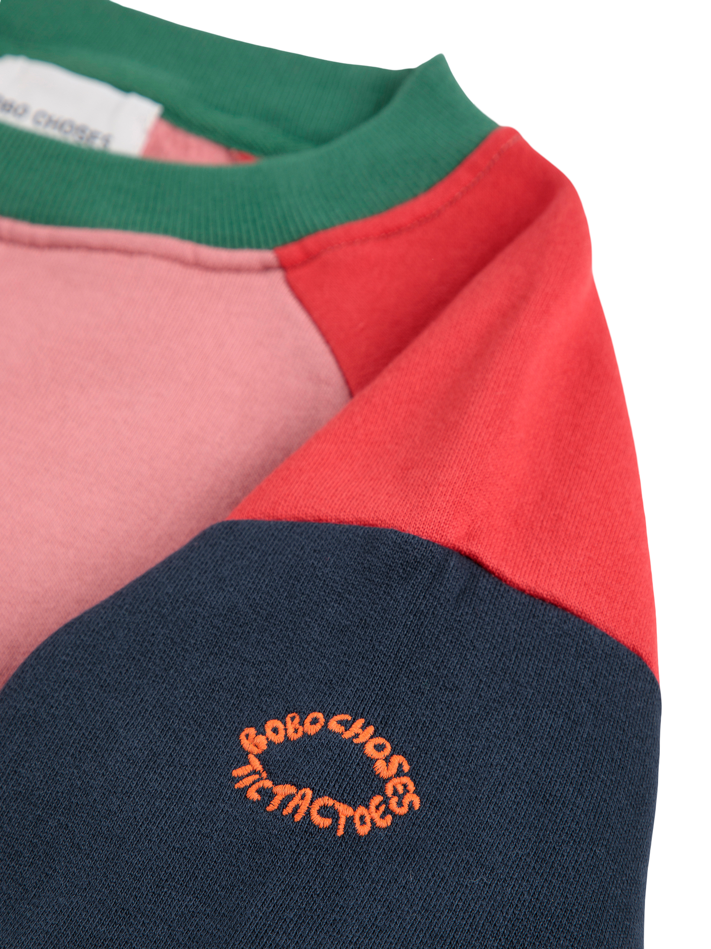 Tic Tac Toe Color Block Sweatshirt