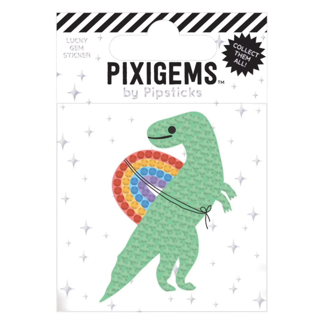 Tiki T-Rex Pixigem Sticker