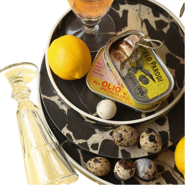 French Grand Antique Marble Tray