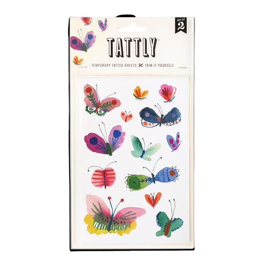Butterfly Frenzy Tattoo Sheets