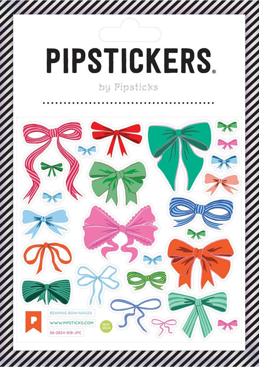 Beaming Bow-nanza Stickers