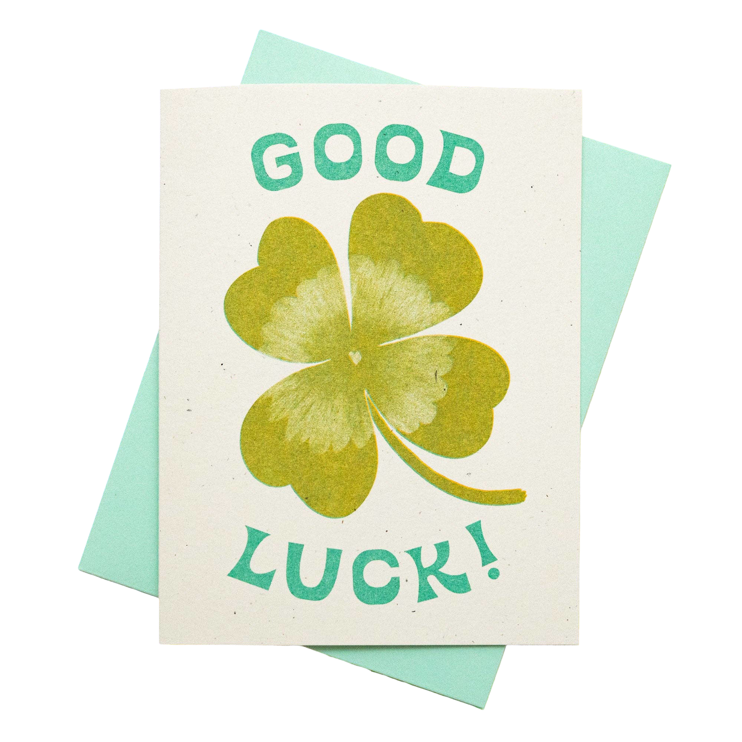 Good Luck Risograph Card