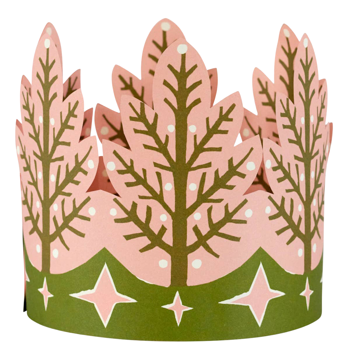 Set of Six Paper Party Coronets