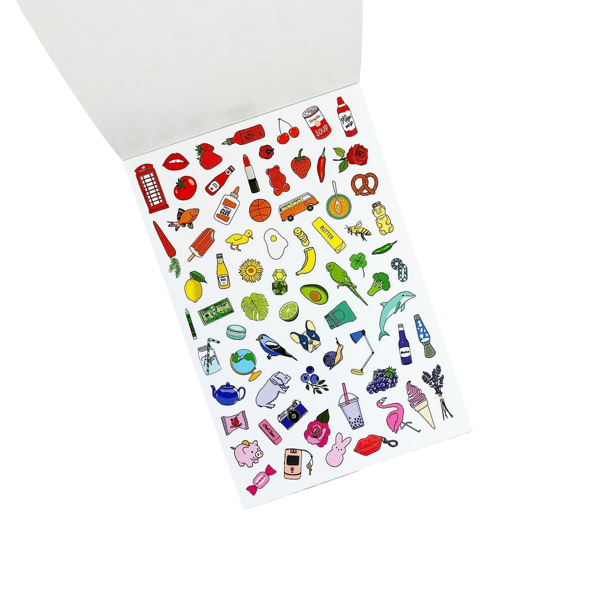 Rainbow Edition Traveling Postcard Book