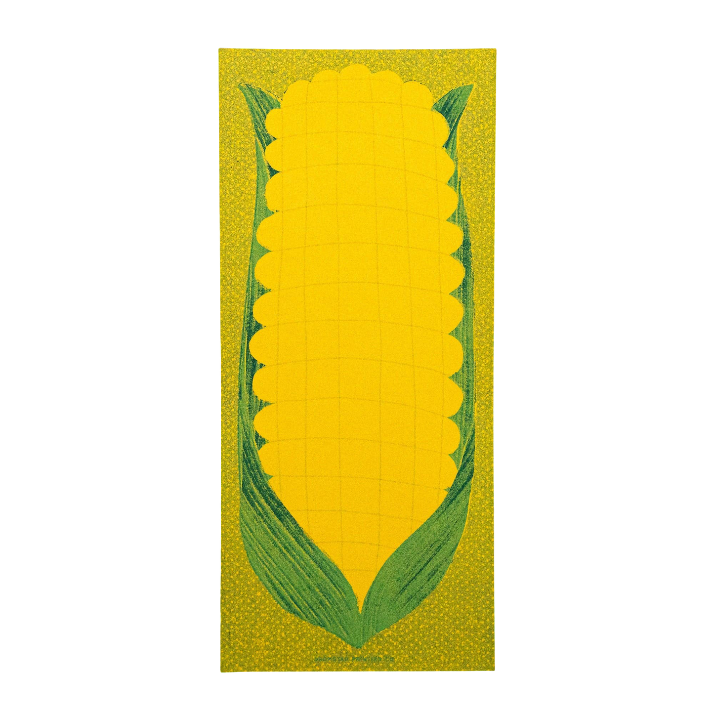 Corn Risograph Notepad