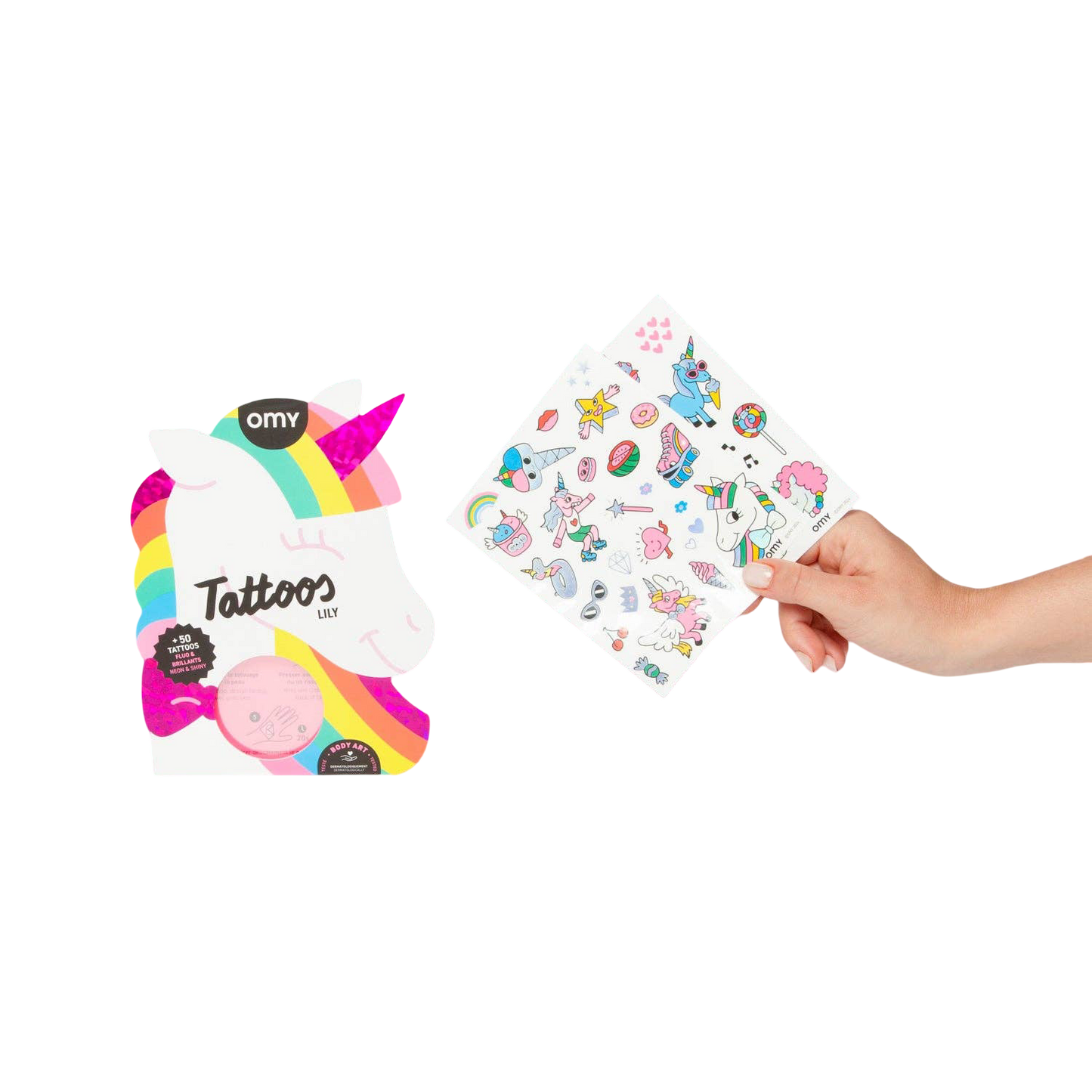 Temporary Tattoos - Unicorn