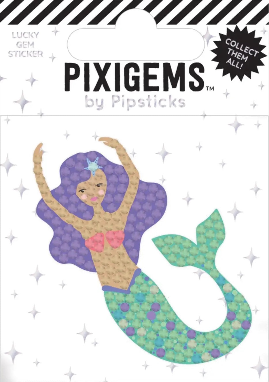 Momo Mermaid Pixigem Sticker