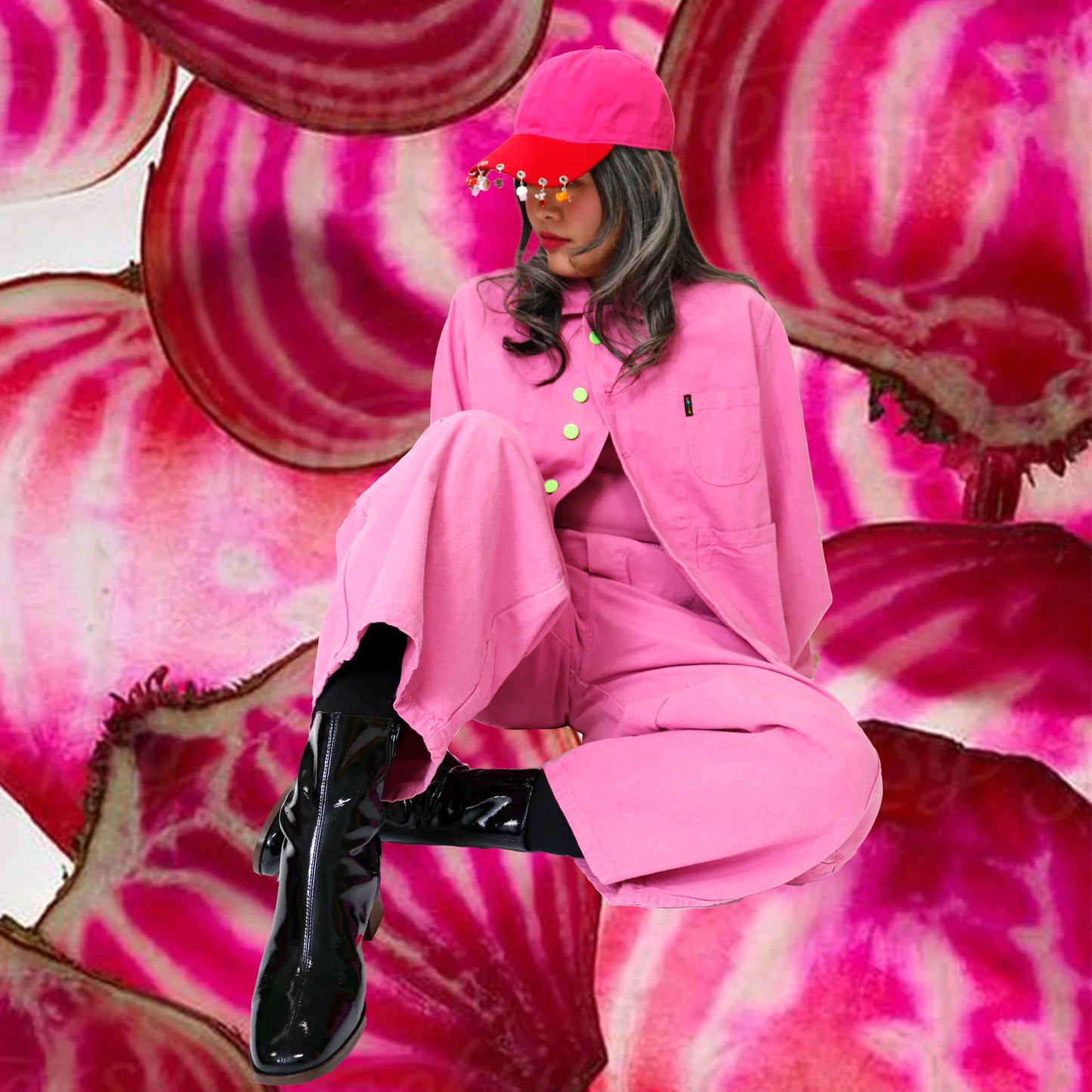 Forager Coat - Donut Box Pink
