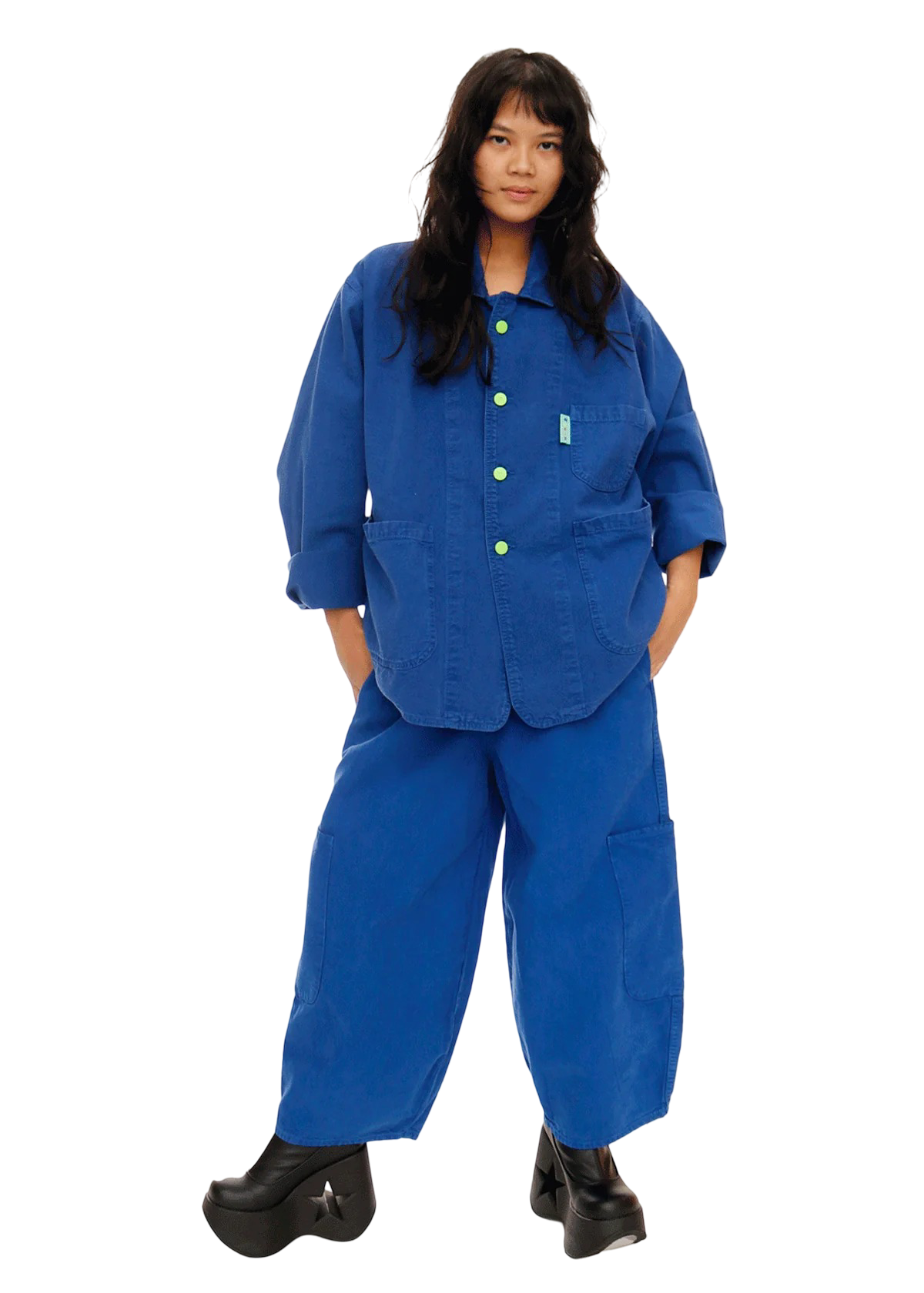 Forager Coat - Blueberry