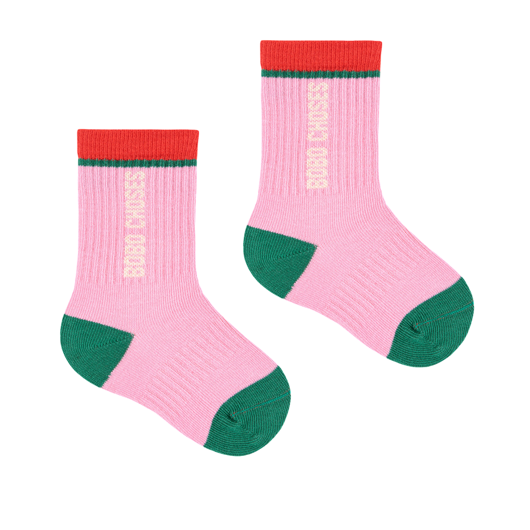 Bobo Choses Color Block Long Socks