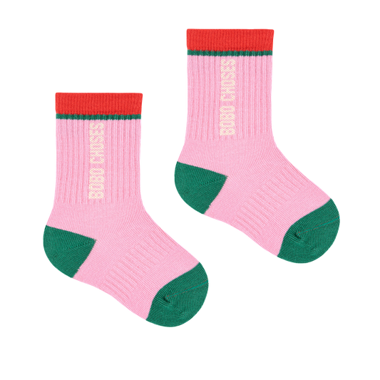 Bobo Choses Color Block Long Socks