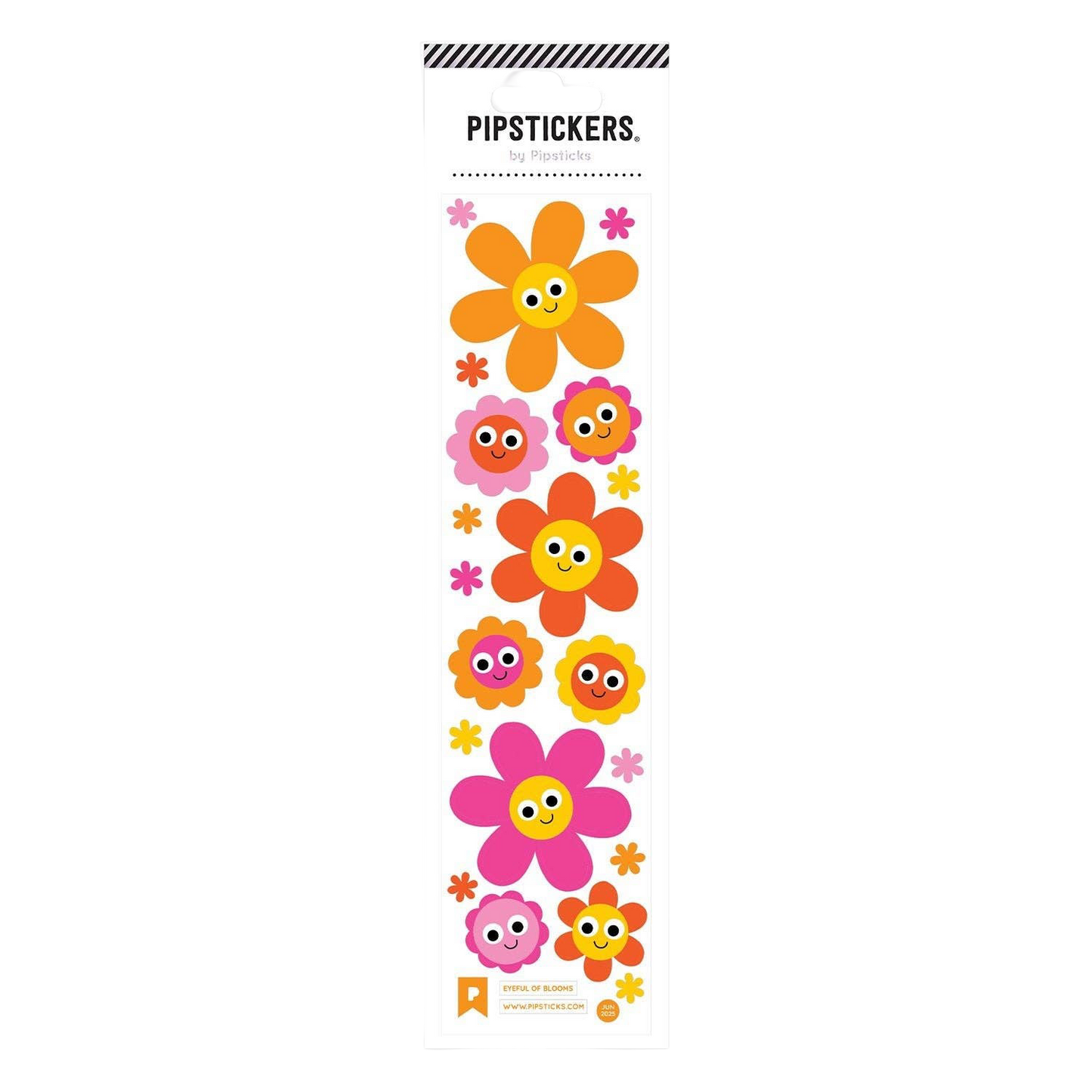 Googly Eyed Eyeful of Blooms Stickers