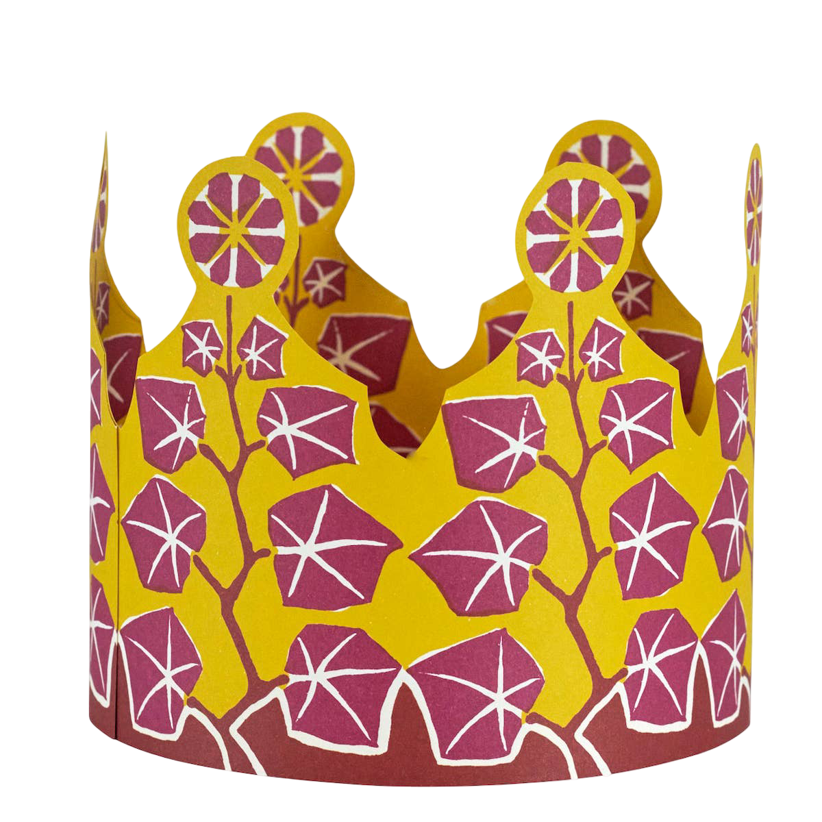 Set of Six Paper Party Coronets