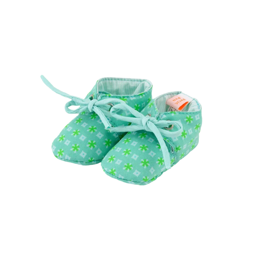Baby Booties - Water Green