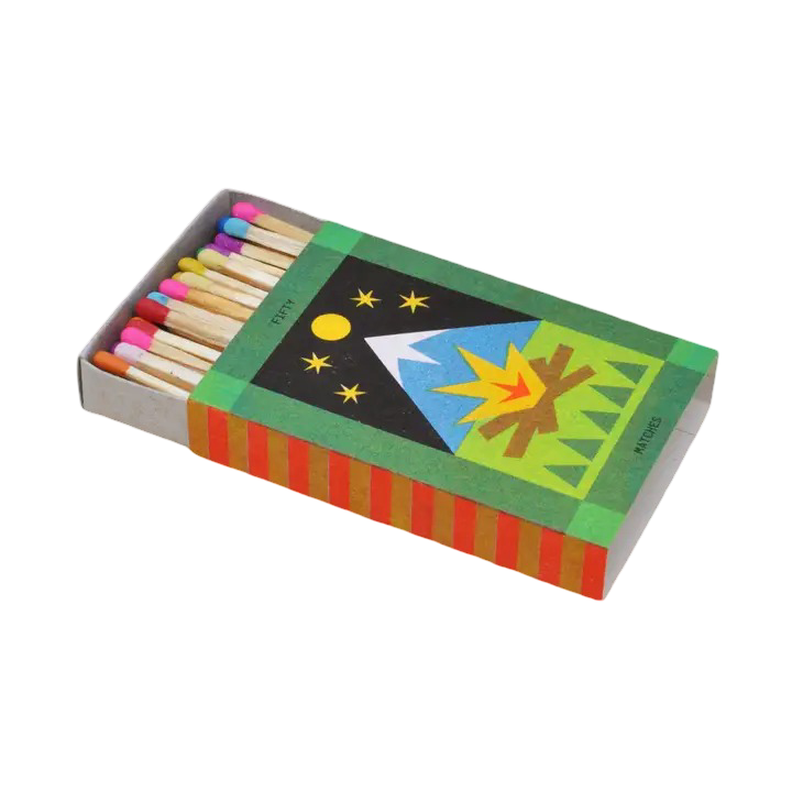 Risograph Printed Matchboxes