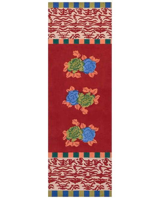 Cotton Runner - Indian Tiger Red