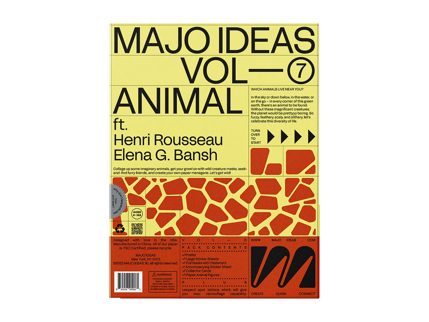 Sticker Art Pack - Animals