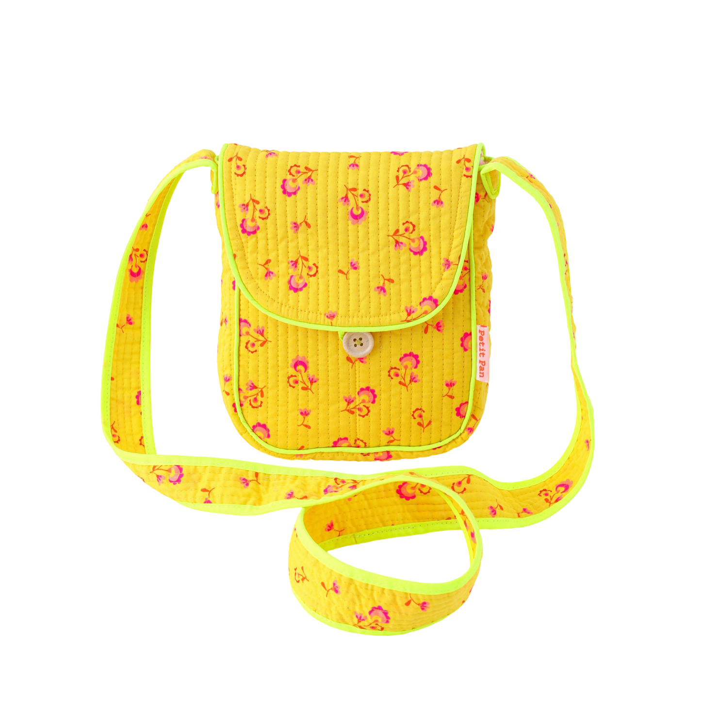 Quilted Cross Body Satchel Bag