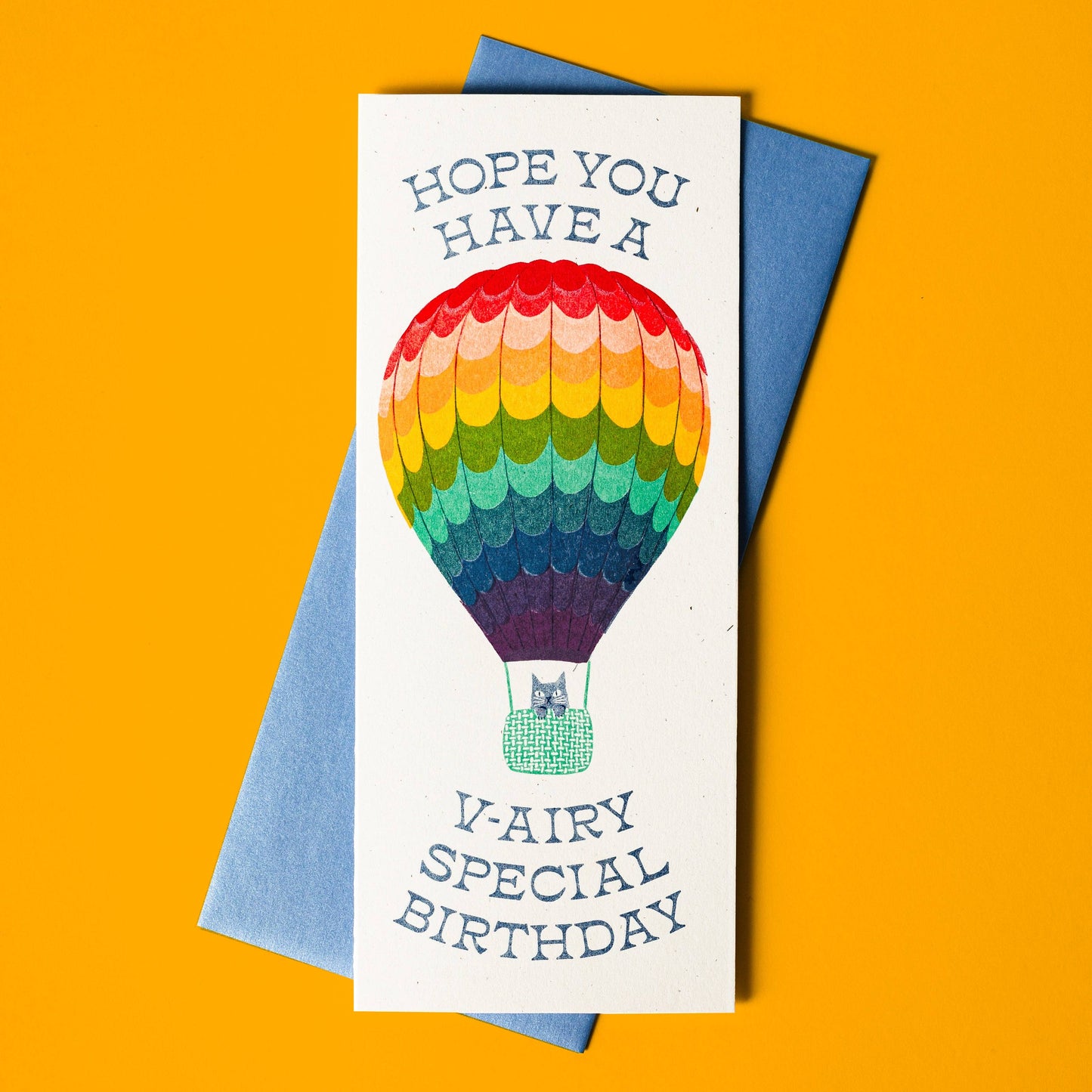 V-Airy Special Birthday Risograph Card